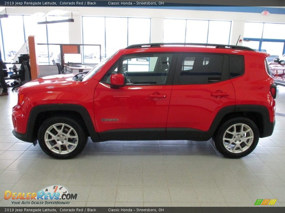 2019 Jeep Renegade Latitude Colorado Red / Black Photo #10