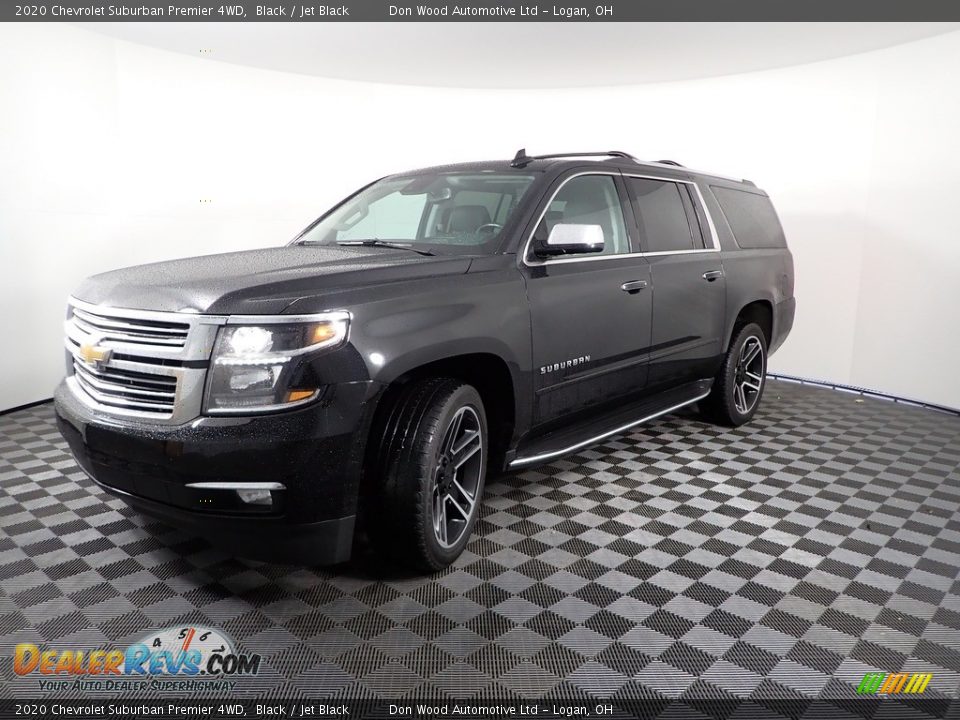 2020 Chevrolet Suburban Premier 4WD Black / Jet Black Photo #12