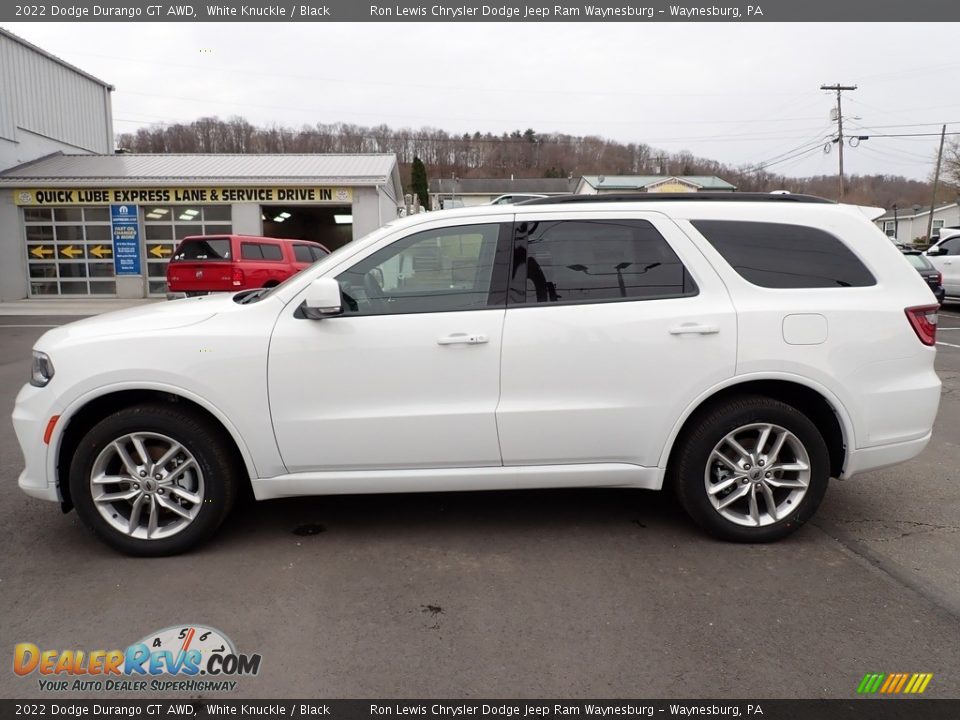 2022 Dodge Durango GT AWD White Knuckle / Black Photo #2