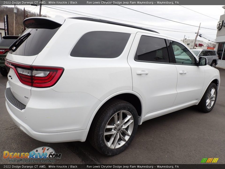 2022 Dodge Durango GT AWD White Knuckle / Black Photo #6