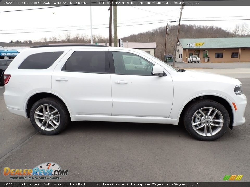 2022 Dodge Durango GT AWD White Knuckle / Black Photo #7