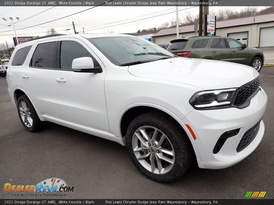 2022 Dodge Durango GT AWD White Knuckle / Black Photo #8