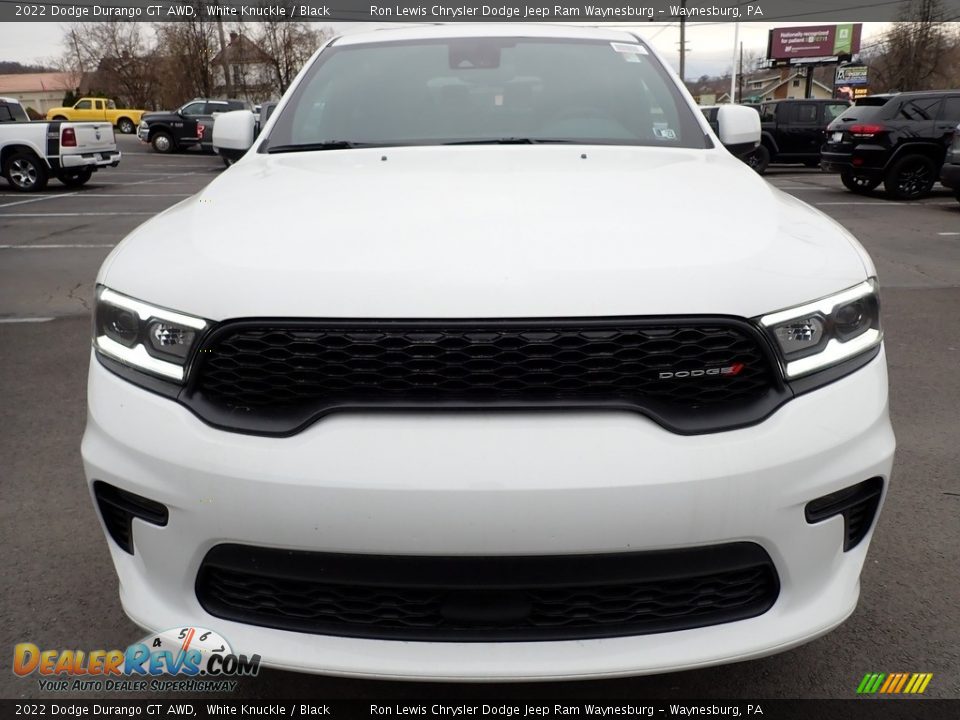 2022 Dodge Durango GT AWD White Knuckle / Black Photo #9