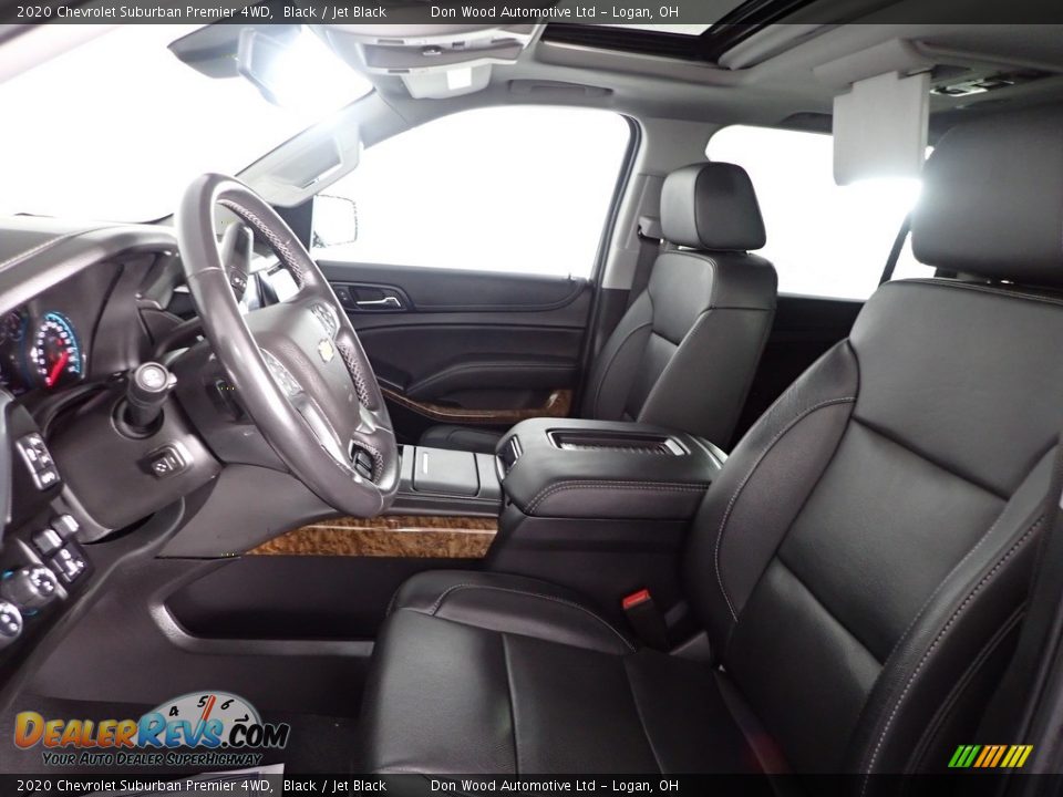 2020 Chevrolet Suburban Premier 4WD Black / Jet Black Photo #22