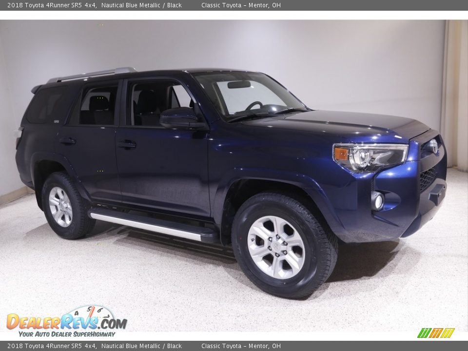 2018 Toyota 4Runner SR5 4x4 Nautical Blue Metallic / Black Photo #1