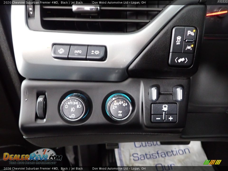 2020 Chevrolet Suburban Premier 4WD Black / Jet Black Photo #23