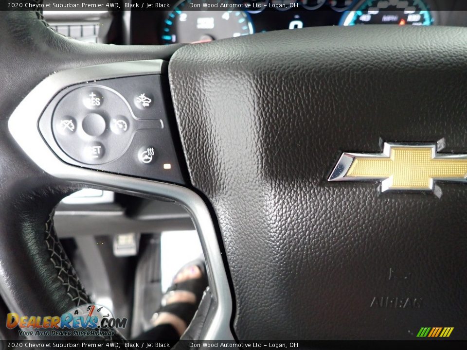 2020 Chevrolet Suburban Premier 4WD Black / Jet Black Photo #24