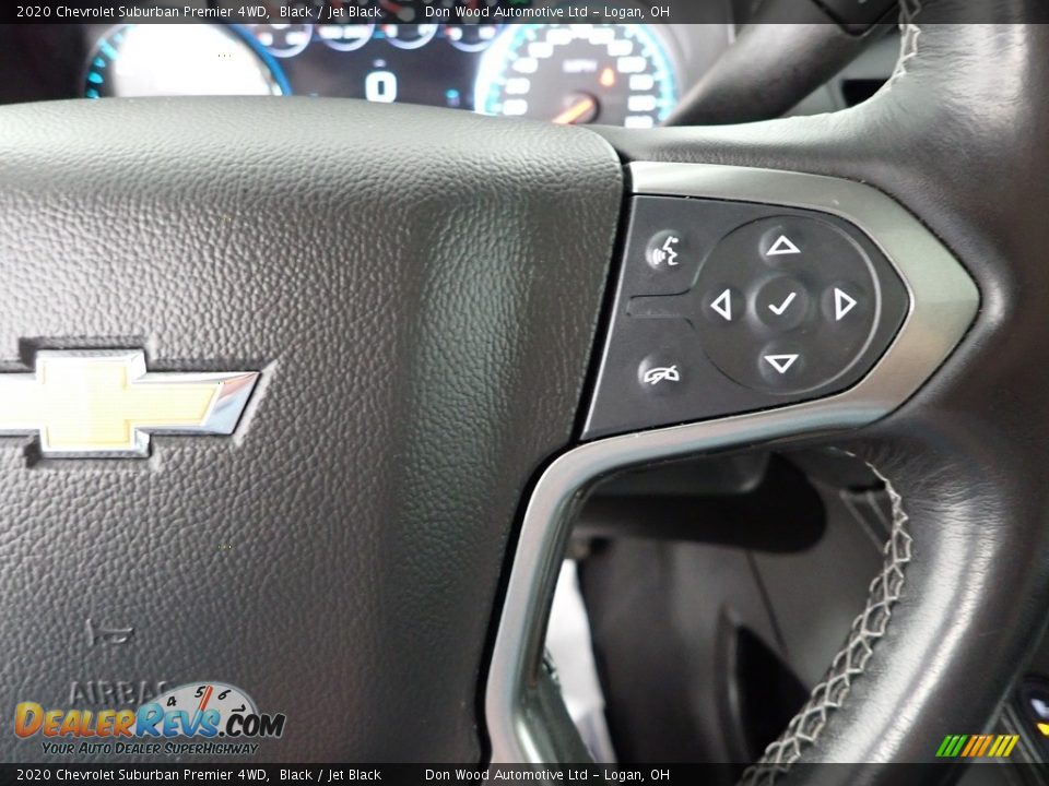 2020 Chevrolet Suburban Premier 4WD Black / Jet Black Photo #25