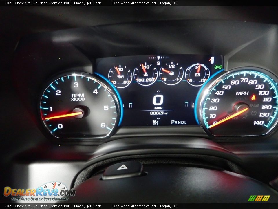 2020 Chevrolet Suburban Premier 4WD Black / Jet Black Photo #26