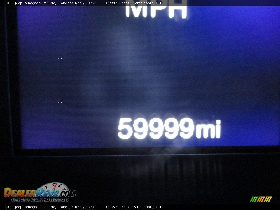 2019 Jeep Renegade Latitude Colorado Red / Black Photo #28