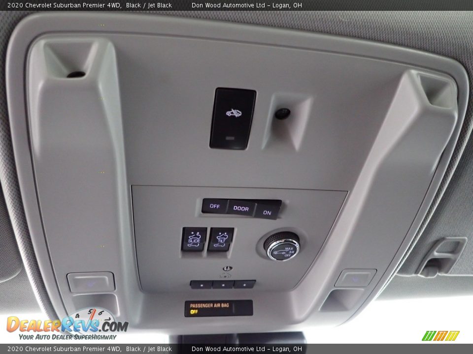 2020 Chevrolet Suburban Premier 4WD Black / Jet Black Photo #31