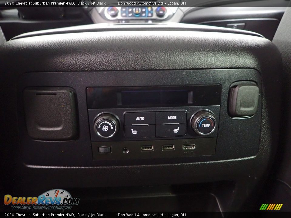 2020 Chevrolet Suburban Premier 4WD Black / Jet Black Photo #34