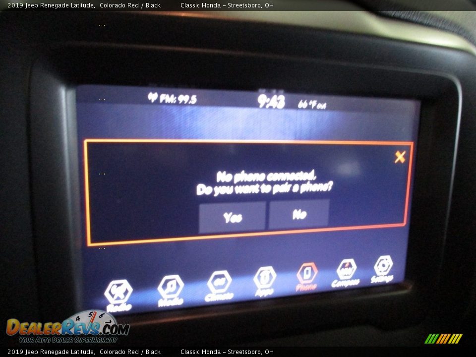 2019 Jeep Renegade Latitude Colorado Red / Black Photo #34