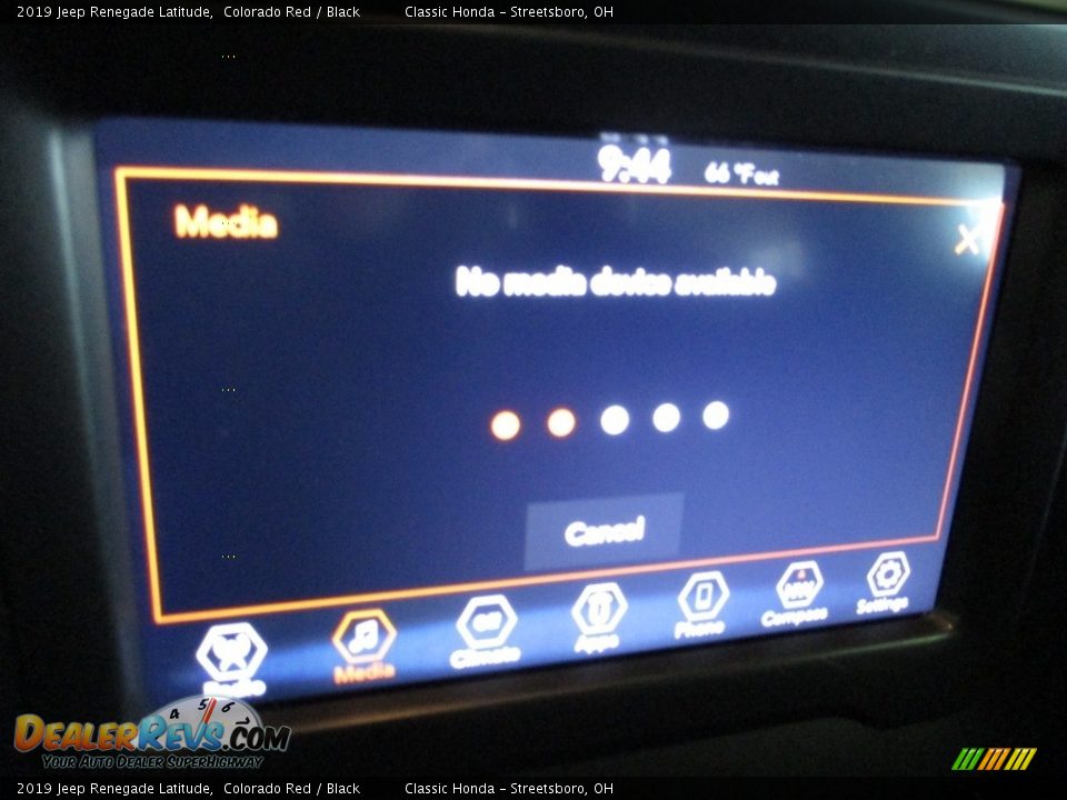 2019 Jeep Renegade Latitude Colorado Red / Black Photo #35