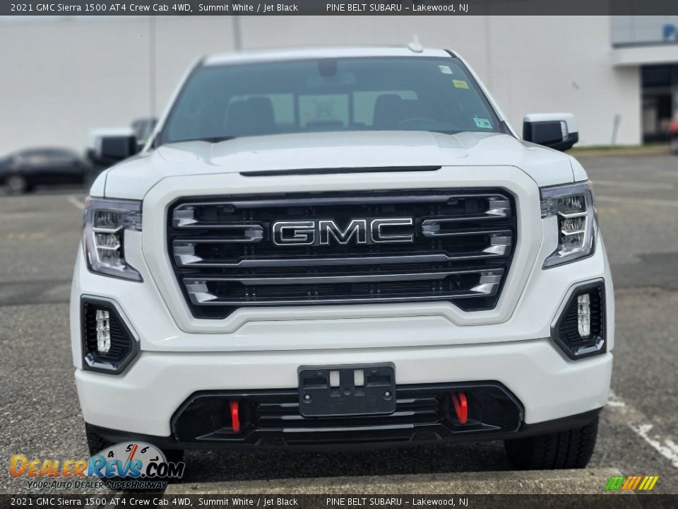 2021 GMC Sierra 1500 AT4 Crew Cab 4WD Summit White / Jet Black Photo #2