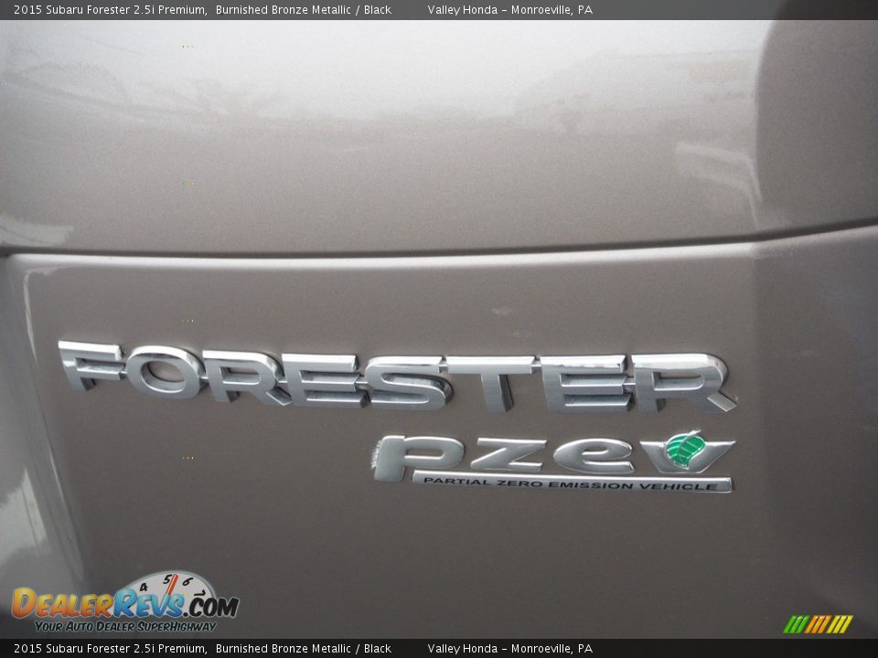 2015 Subaru Forester 2.5i Premium Burnished Bronze Metallic / Black Photo #8