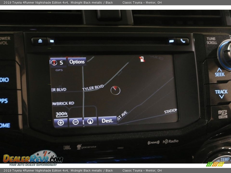 2019 Toyota 4Runner Nightshade Edition 4x4 Midnight Black metallic / Black Photo #11