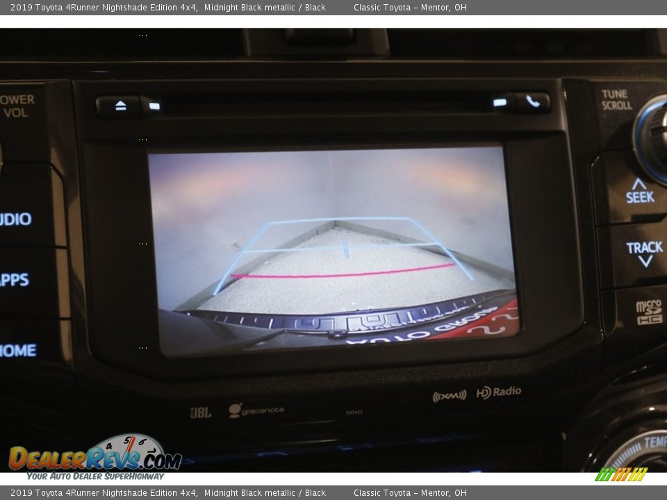 2019 Toyota 4Runner Nightshade Edition 4x4 Midnight Black metallic / Black Photo #12