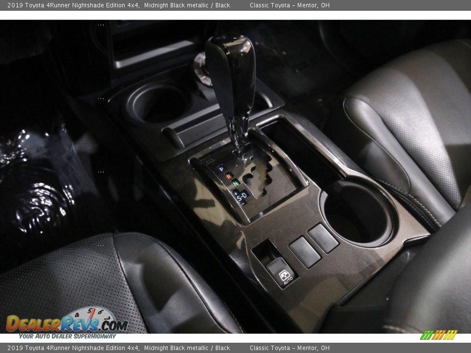 2019 Toyota 4Runner Nightshade Edition 4x4 Midnight Black metallic / Black Photo #15