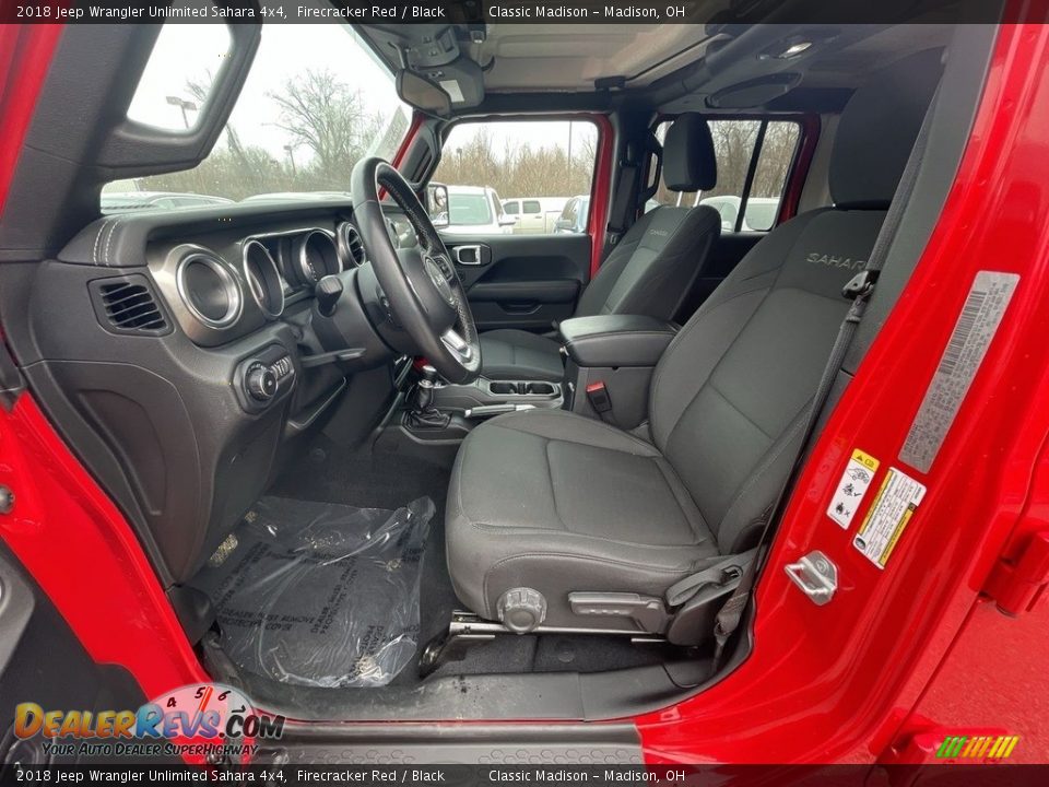 2018 Jeep Wrangler Unlimited Sahara 4x4 Firecracker Red / Black Photo #6