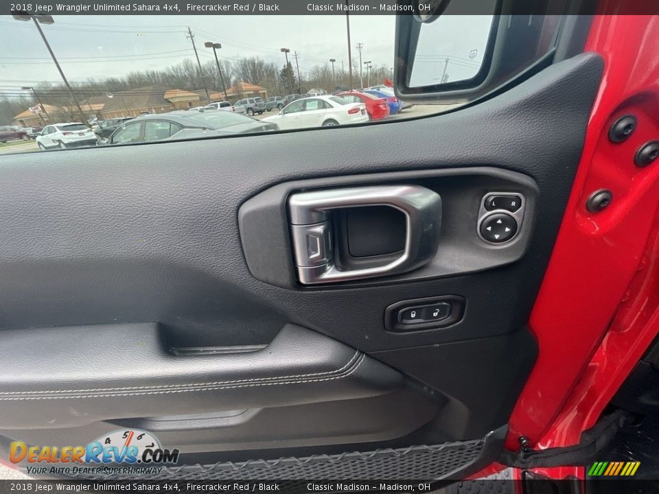 2018 Jeep Wrangler Unlimited Sahara 4x4 Firecracker Red / Black Photo #8