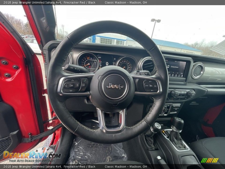 2018 Jeep Wrangler Unlimited Sahara 4x4 Firecracker Red / Black Photo #9