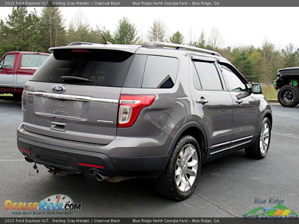 2013 Ford Explorer XLT Sterling Gray Metallic / Charcoal Black Photo #5