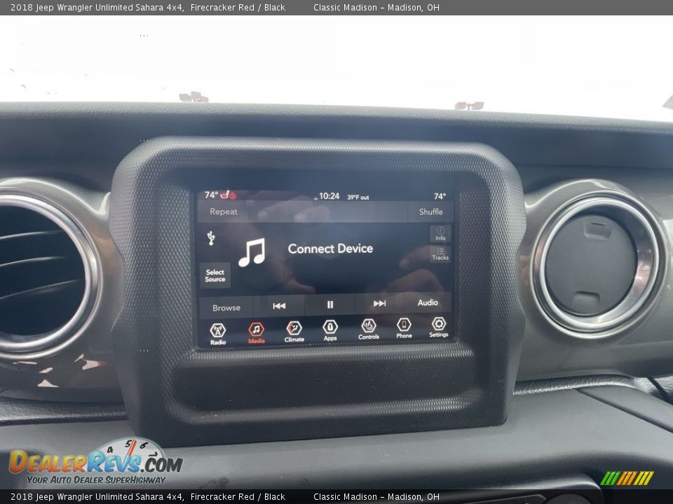 2018 Jeep Wrangler Unlimited Sahara 4x4 Firecracker Red / Black Photo #11