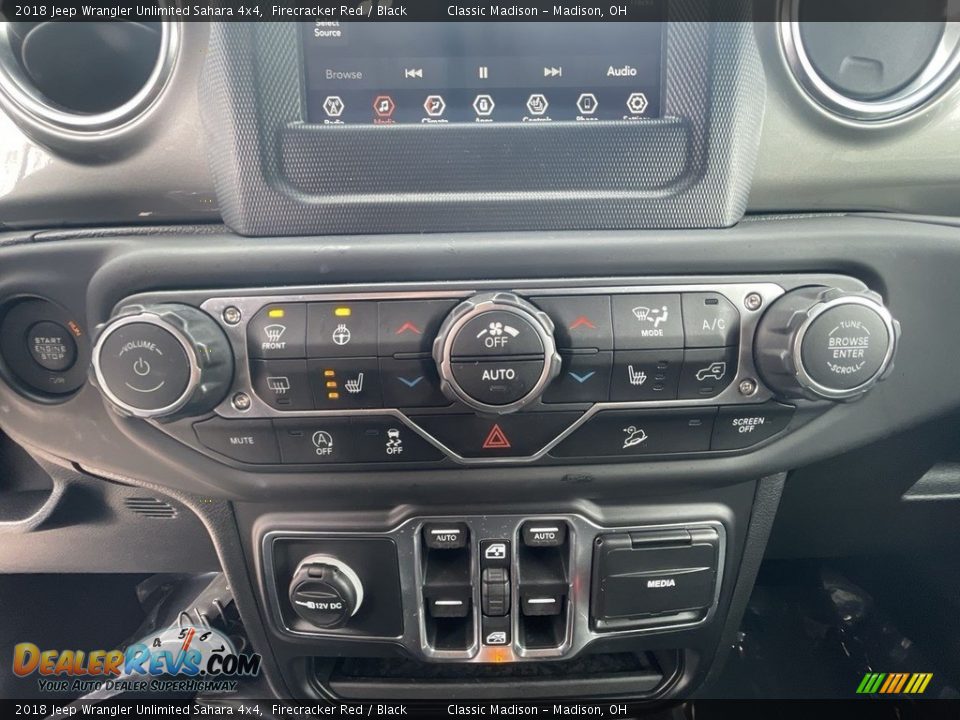2018 Jeep Wrangler Unlimited Sahara 4x4 Firecracker Red / Black Photo #13