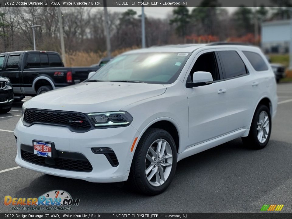 2022 Dodge Durango GT AWD White Knuckle / Black Photo #1