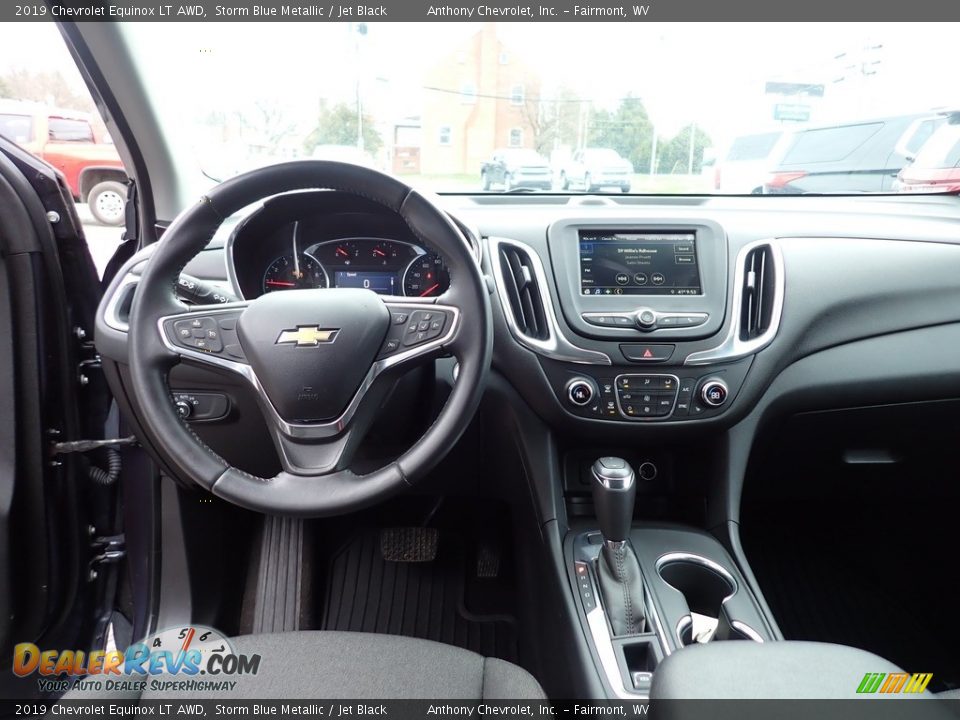 2019 Chevrolet Equinox LT AWD Storm Blue Metallic / Jet Black Photo #13