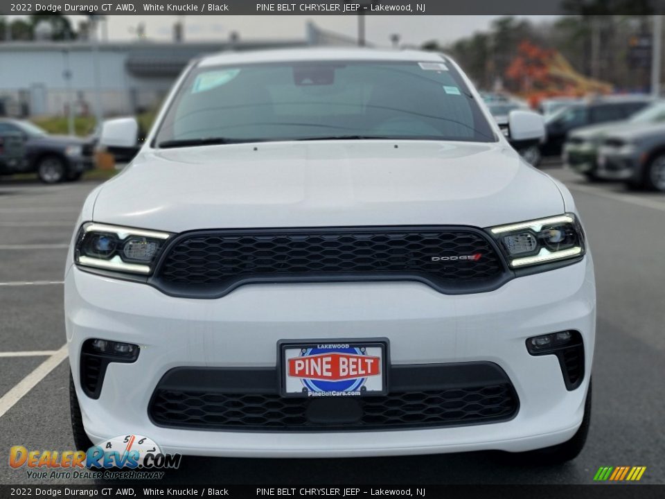 2022 Dodge Durango GT AWD White Knuckle / Black Photo #2