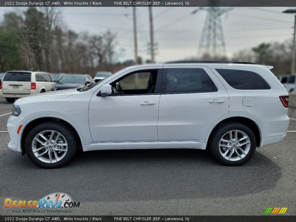 2022 Dodge Durango GT AWD White Knuckle / Black Photo #3