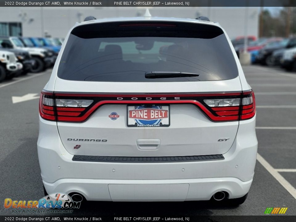 2022 Dodge Durango GT AWD White Knuckle / Black Photo #5