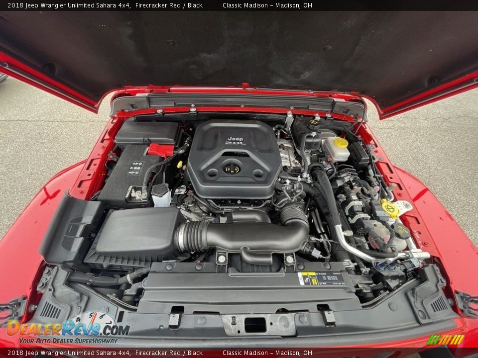 2018 Jeep Wrangler Unlimited Sahara 4x4 Firecracker Red / Black Photo #19