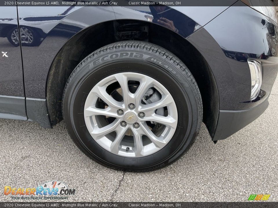 2020 Chevrolet Equinox LS AWD Midnight Blue Metallic / Ash Gray Photo #5