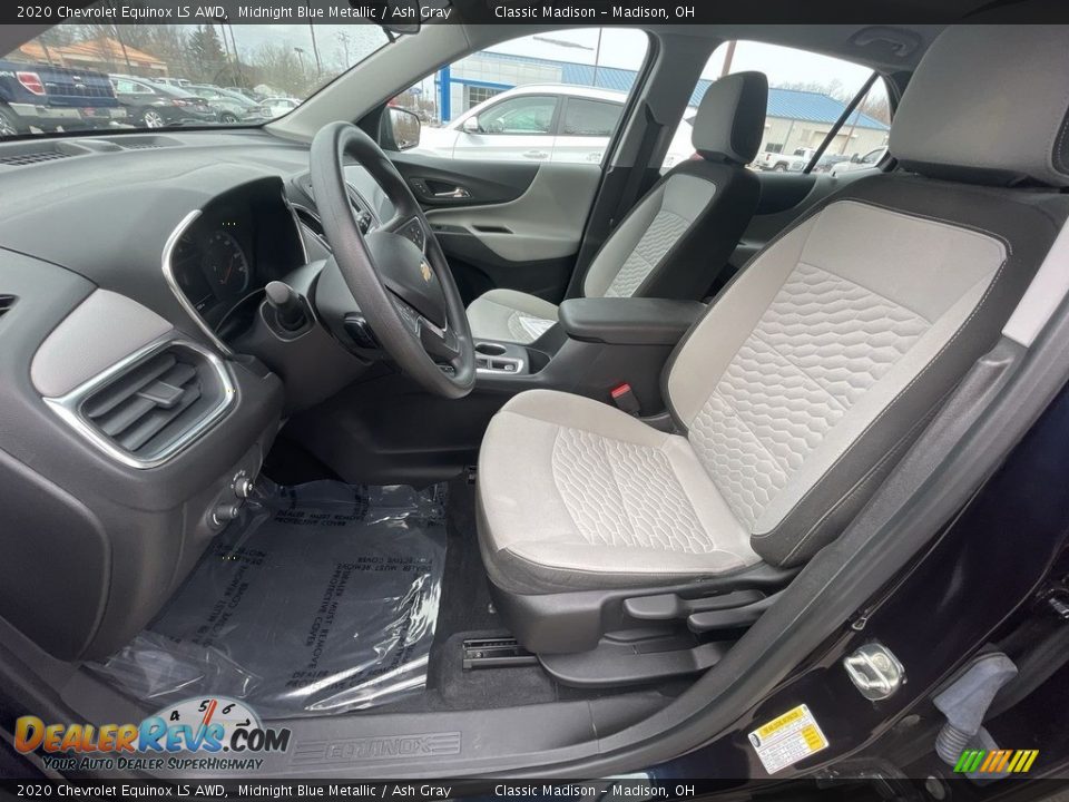 2020 Chevrolet Equinox LS AWD Midnight Blue Metallic / Ash Gray Photo #6