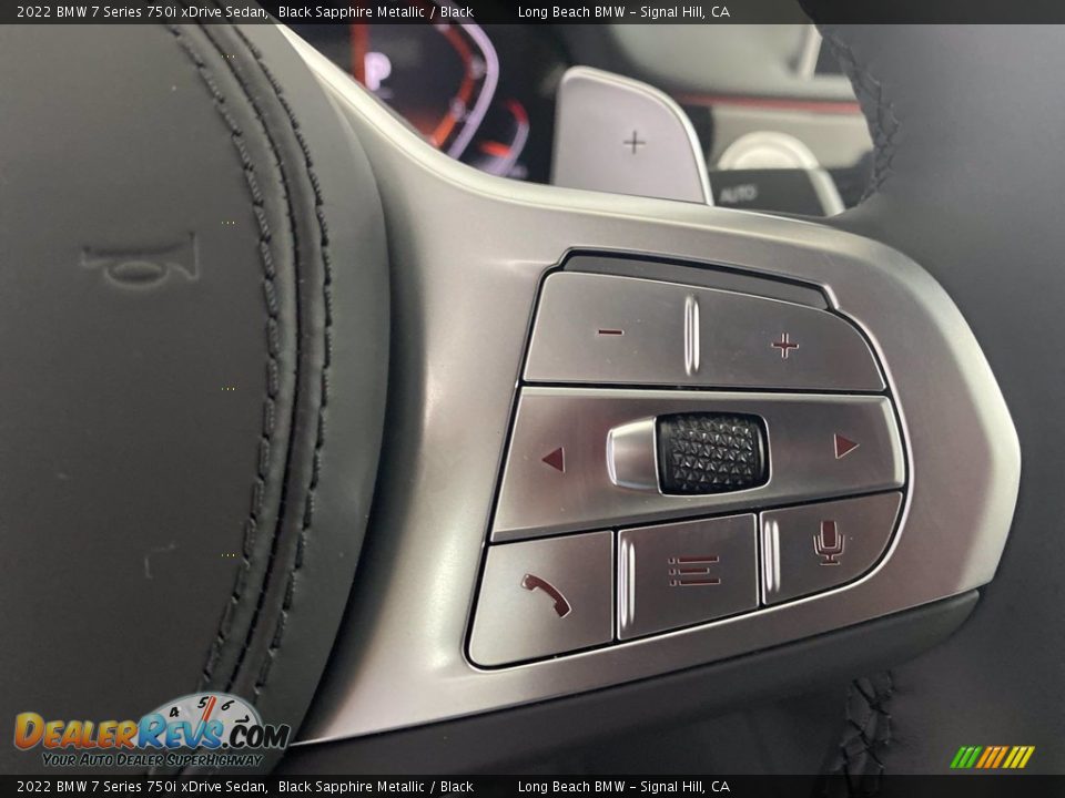 2022 BMW 7 Series 750i xDrive Sedan Steering Wheel Photo #16