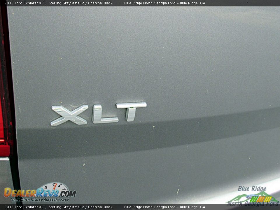 2013 Ford Explorer XLT Sterling Gray Metallic / Charcoal Black Photo #27
