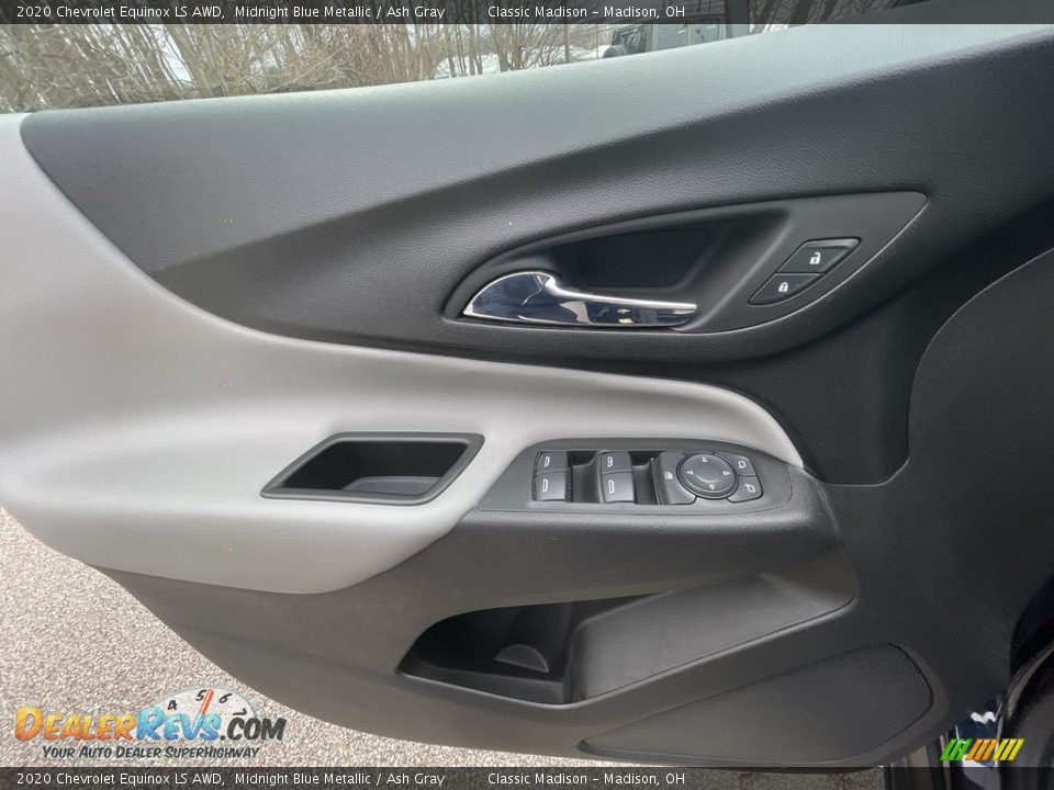 2020 Chevrolet Equinox LS AWD Midnight Blue Metallic / Ash Gray Photo #8