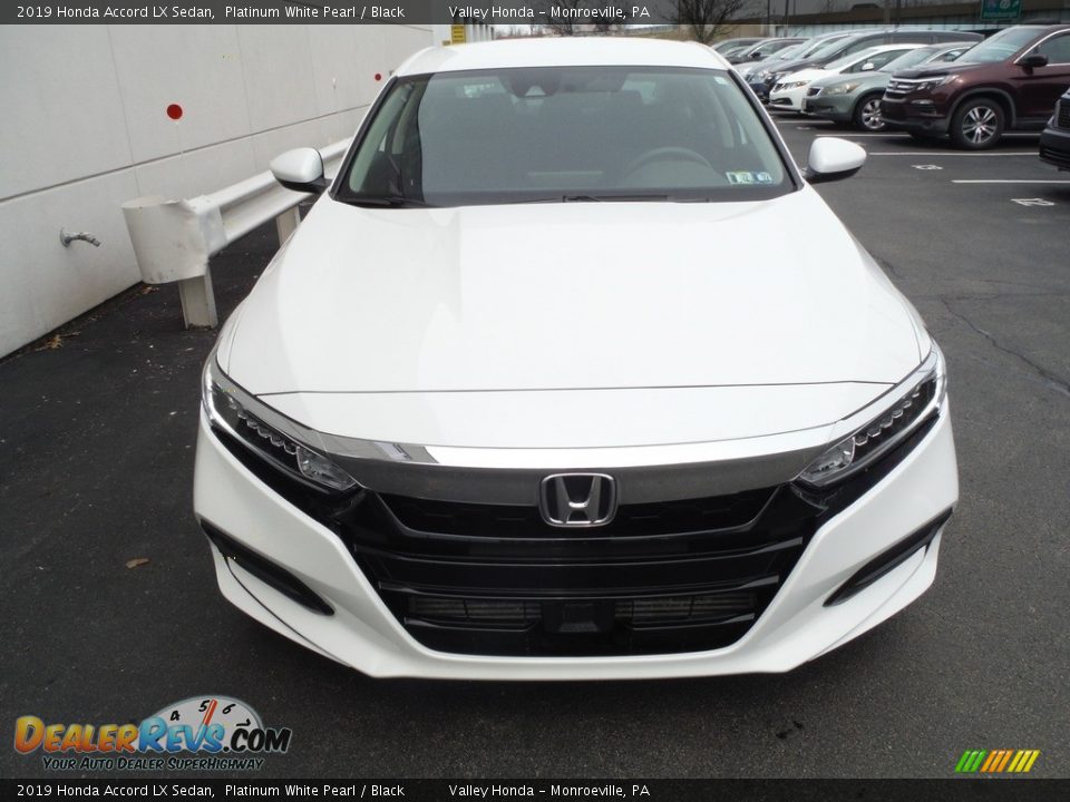 2019 Honda Accord LX Sedan Platinum White Pearl / Black Photo #4