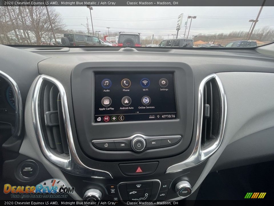 2020 Chevrolet Equinox LS AWD Midnight Blue Metallic / Ash Gray Photo #11