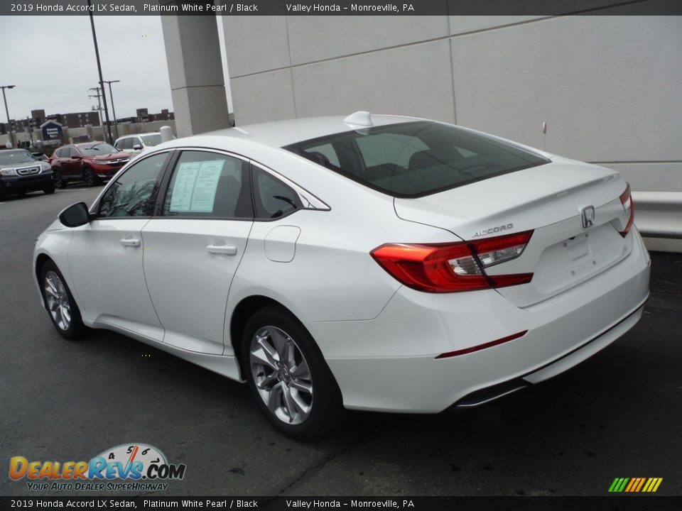 2019 Honda Accord LX Sedan Platinum White Pearl / Black Photo #8