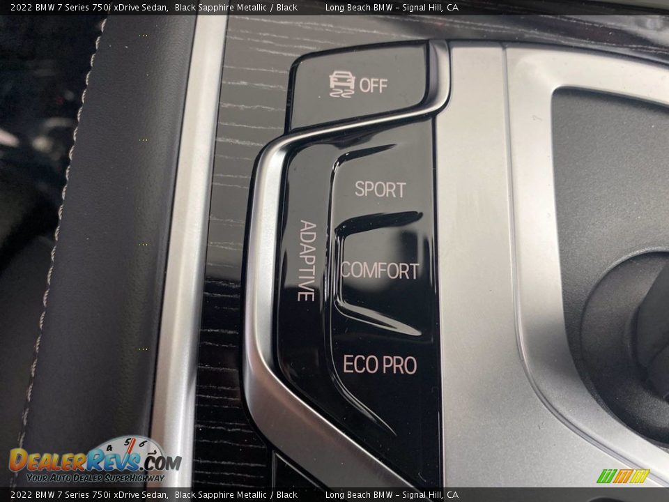 Controls of 2022 BMW 7 Series 750i xDrive Sedan Photo #23