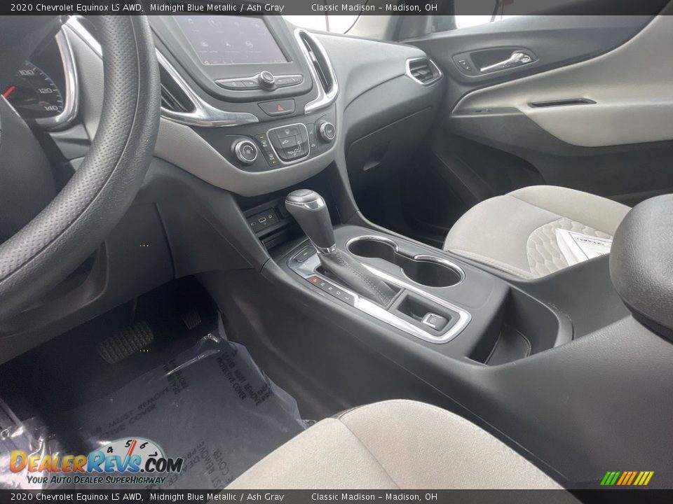 2020 Chevrolet Equinox LS AWD Midnight Blue Metallic / Ash Gray Photo #14