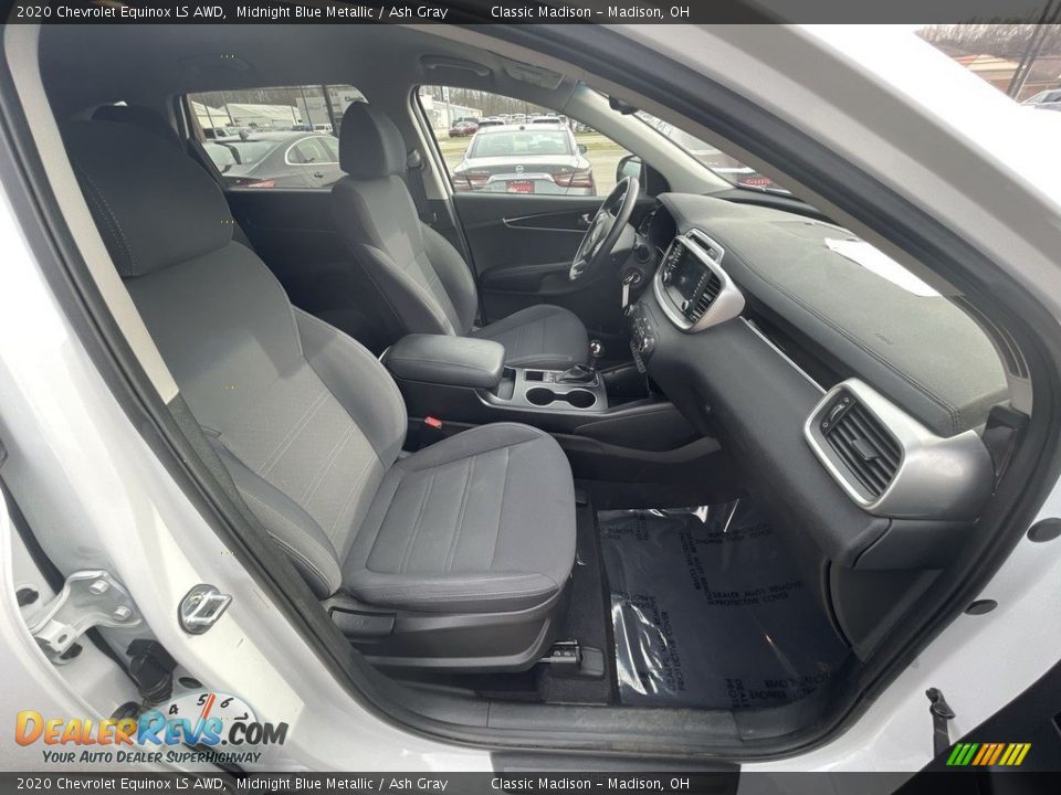 2020 Chevrolet Equinox LS AWD Midnight Blue Metallic / Ash Gray Photo #19