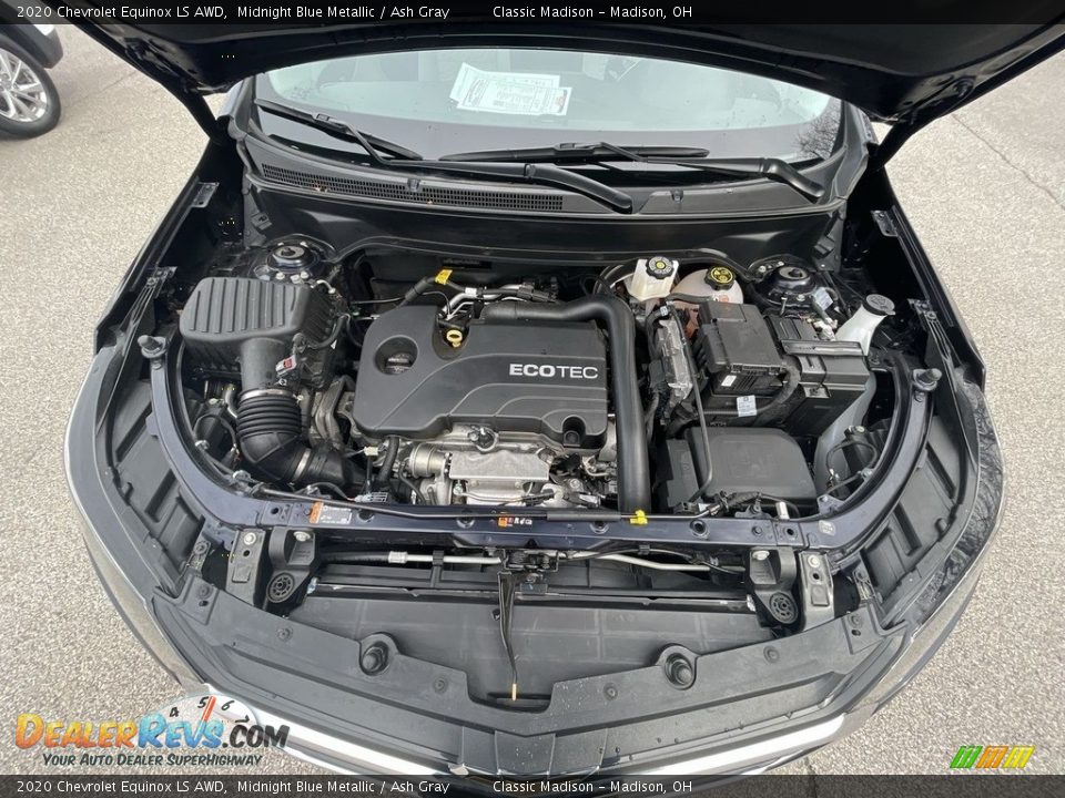 2020 Chevrolet Equinox LS AWD Midnight Blue Metallic / Ash Gray Photo #20
