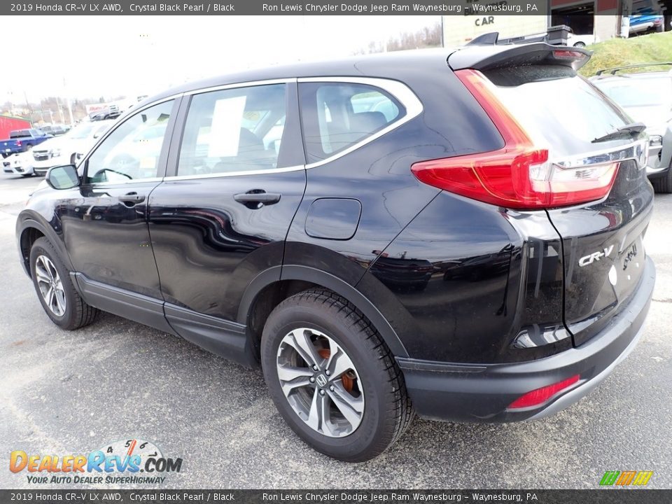 2019 Honda CR-V LX AWD Crystal Black Pearl / Black Photo #3