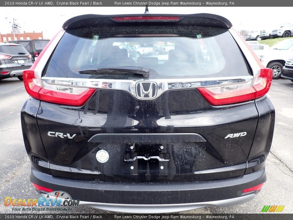 2019 Honda CR-V LX AWD Crystal Black Pearl / Black Photo #4