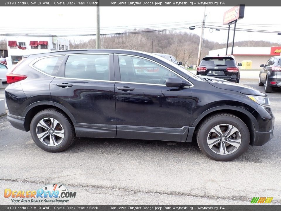 2019 Honda CR-V LX AWD Crystal Black Pearl / Black Photo #7